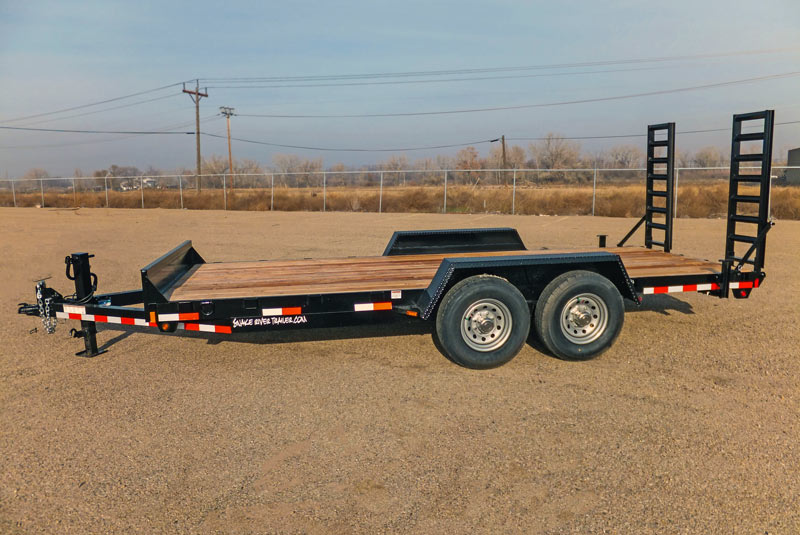 Snake River Equipment Flatbed Trailer EQ18-8TA • Shively Hardware